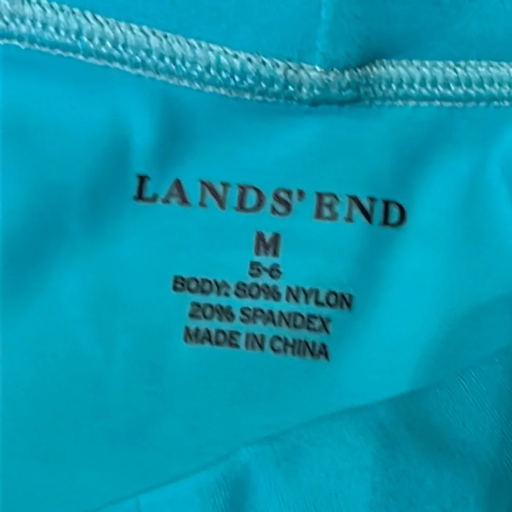 COPY - Lands’ End Long Sleeve Rashguard, Size M 5-6